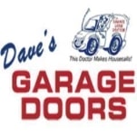 Dave's Garage Doors with Vehicle Illustration