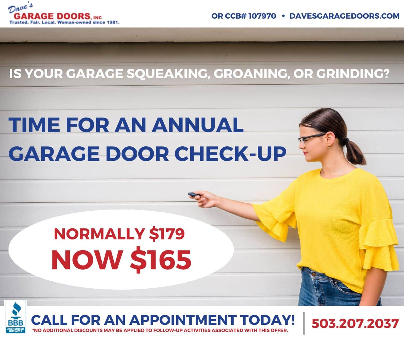Dave's Garage Door FB Posts